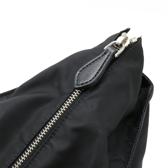 PRADA Black Leather Shoulder Bag - Picture 7 of 10